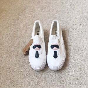 NWT DD&OO Fashion White Platform Sneaker
